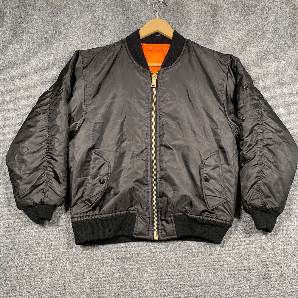 Rothco MA-1 Flyers Intermediate‎ Bomber Flight Jacket Size Kids XL